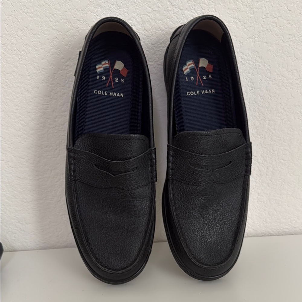 Cole Haan Men's Grand OS Black Slip-On Loafers